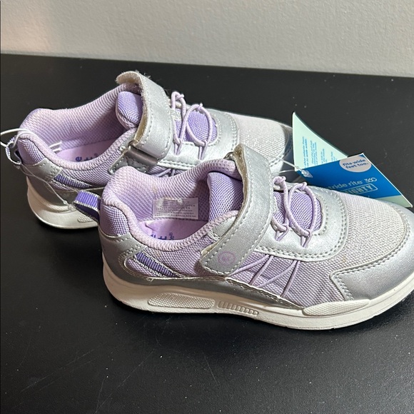 Stride Rite Metallic Silver and Lavender Sneakers - Picture 5 of 6